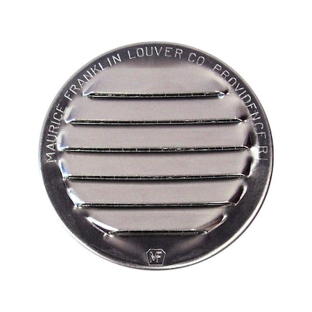 Maurice Franklin Lou Maurice Franklin Louver 2 in. W X 2 in. L Bright Silver Aluminum Mini Louver RL-100 2